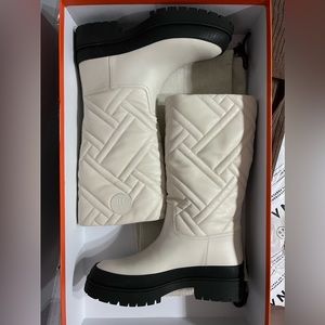 Hermès Leather Winter Boots - Fugi Beige Glaise
